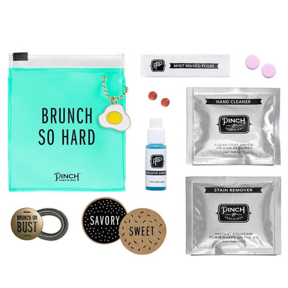 New Pinch provisions brunch purse emergency kit
